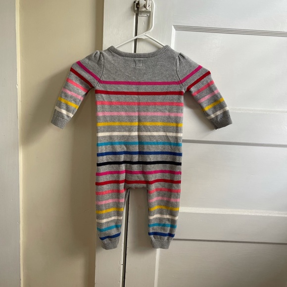 Baby Gap Rainbow Sweater Romper - Picture 3 of 5